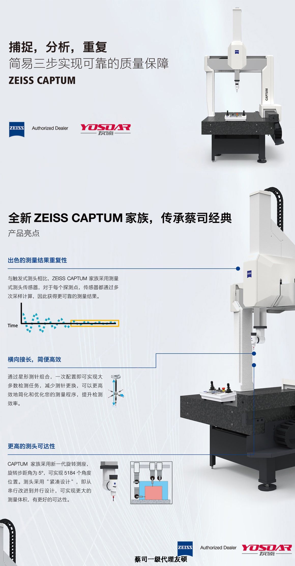 日照蔡司三坐标CAPTUM
